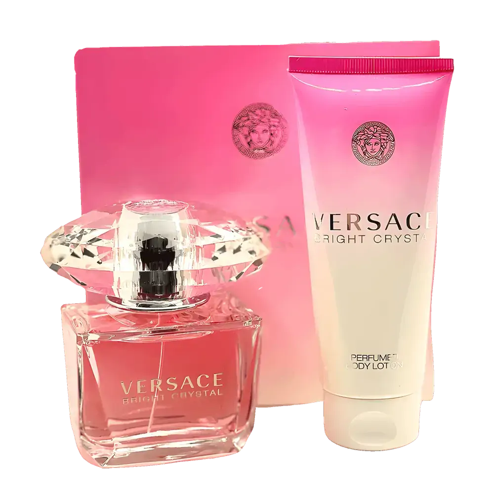 Versace Kit Bright Crystal - Eau de Toilette 90ml + Body Lotion 100ml