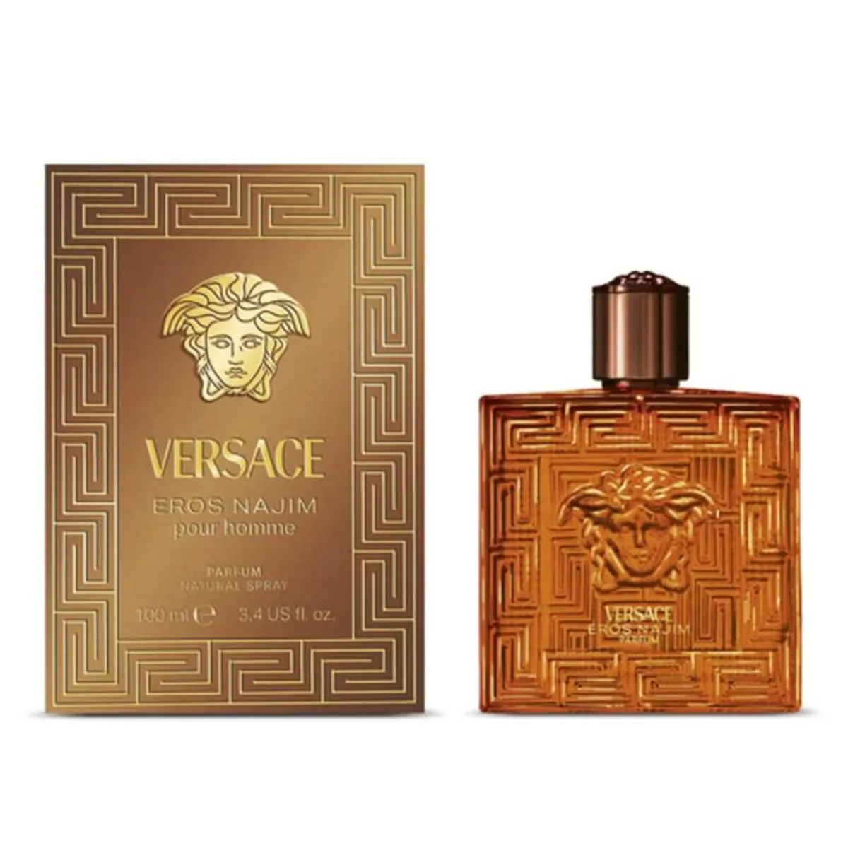 Versace Eros Najim Pour Homme Parfum - Perfume Masculino - 100ml 100ml