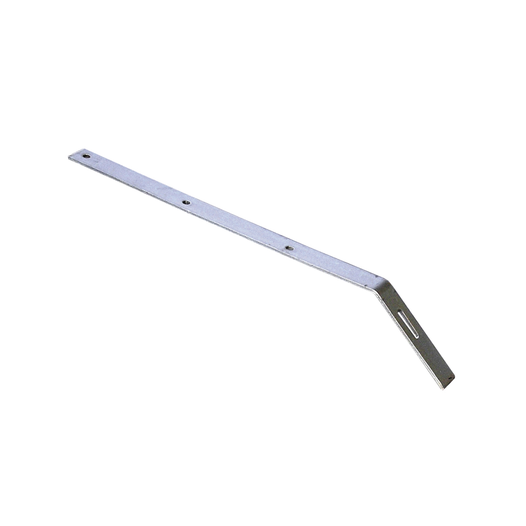Suporte para Calha em Ferro 2x1x36cm Cinza Formato L Odem