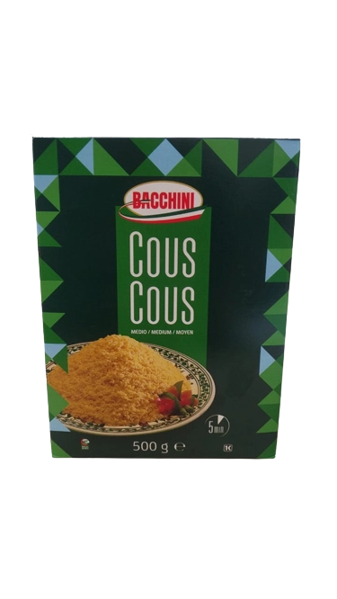 Couscous Bacchini Grano Duro 500gr