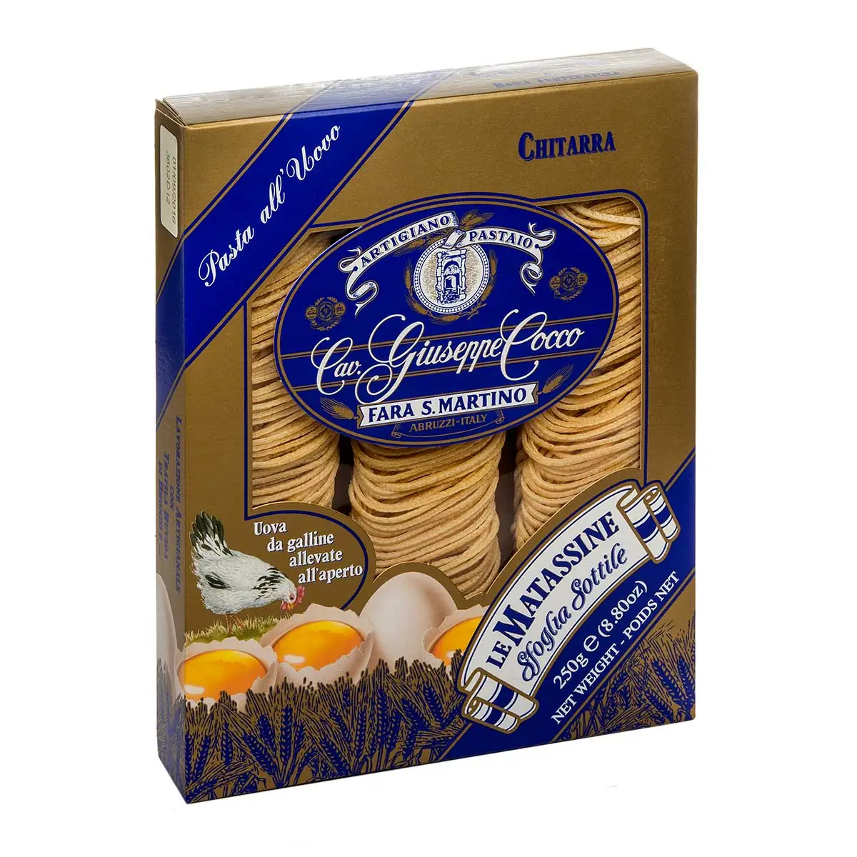 Macarrão Uovo Chitarra Giuseppe Cocco 200 g
