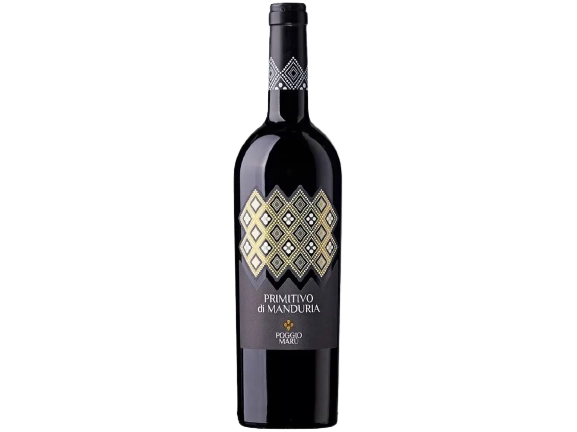 Vinho Poggio Maru Primitivo Manduria 750 1x