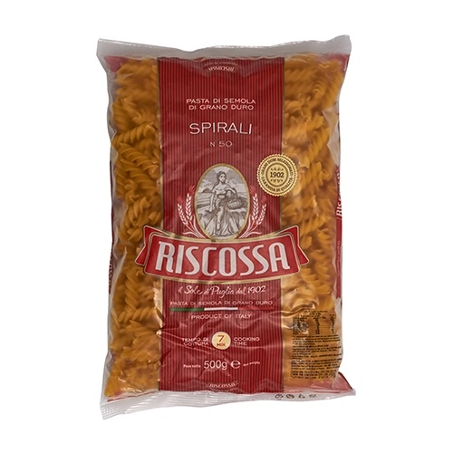 Macarrão.riscossa Spirali Fusili