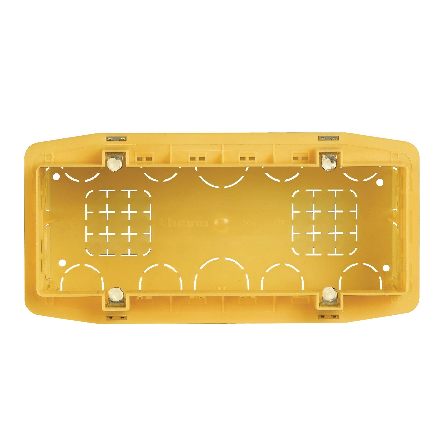 Caixa de Luz Embutir Alvenaria para 6 Módulos Living Now Bticino