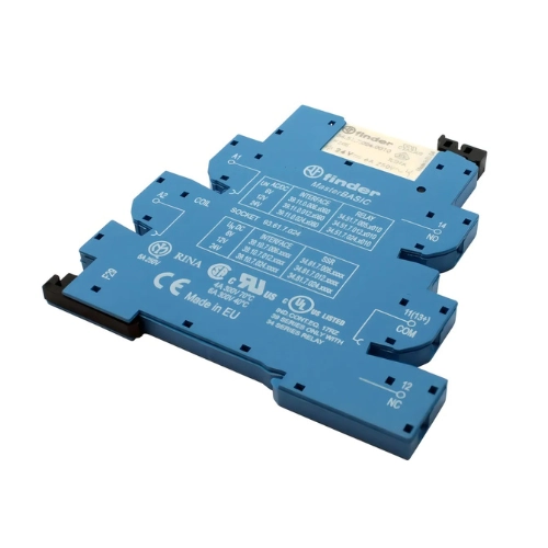 Rele De Interface Finder Slim 39.11.0.024.0060 1naf 24dc/ac 6a