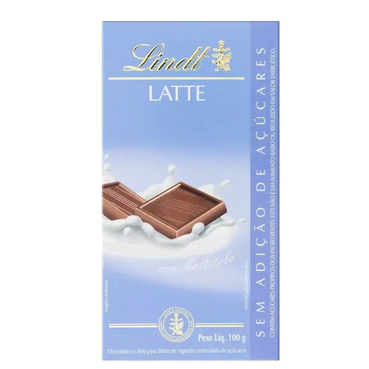 Chocolate Lindt Sugar Free Milk 100g