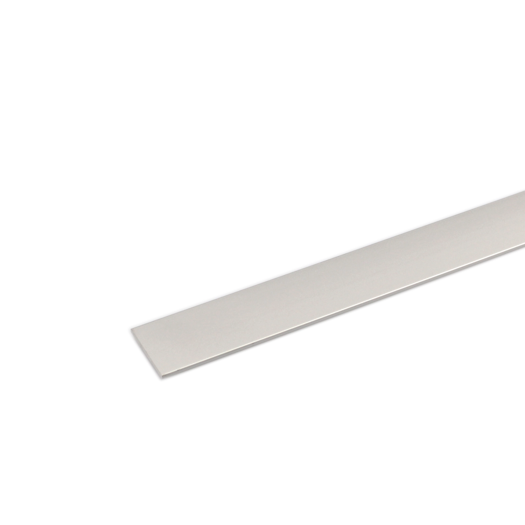 Perfil Alumínio Plano 2mx20x2mm Anodizado