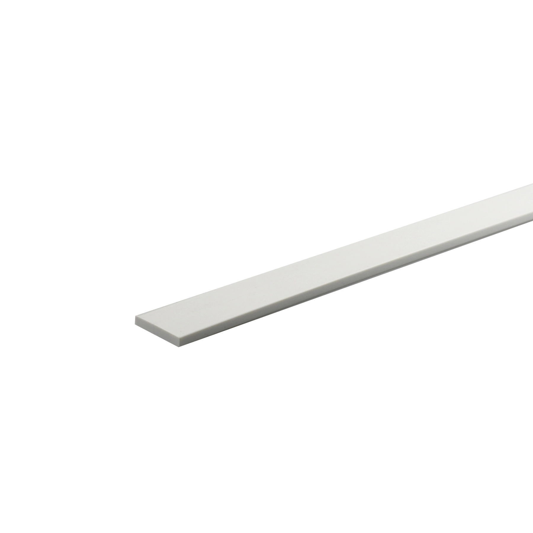 Perfil PVC Plano 1mx17x3mm