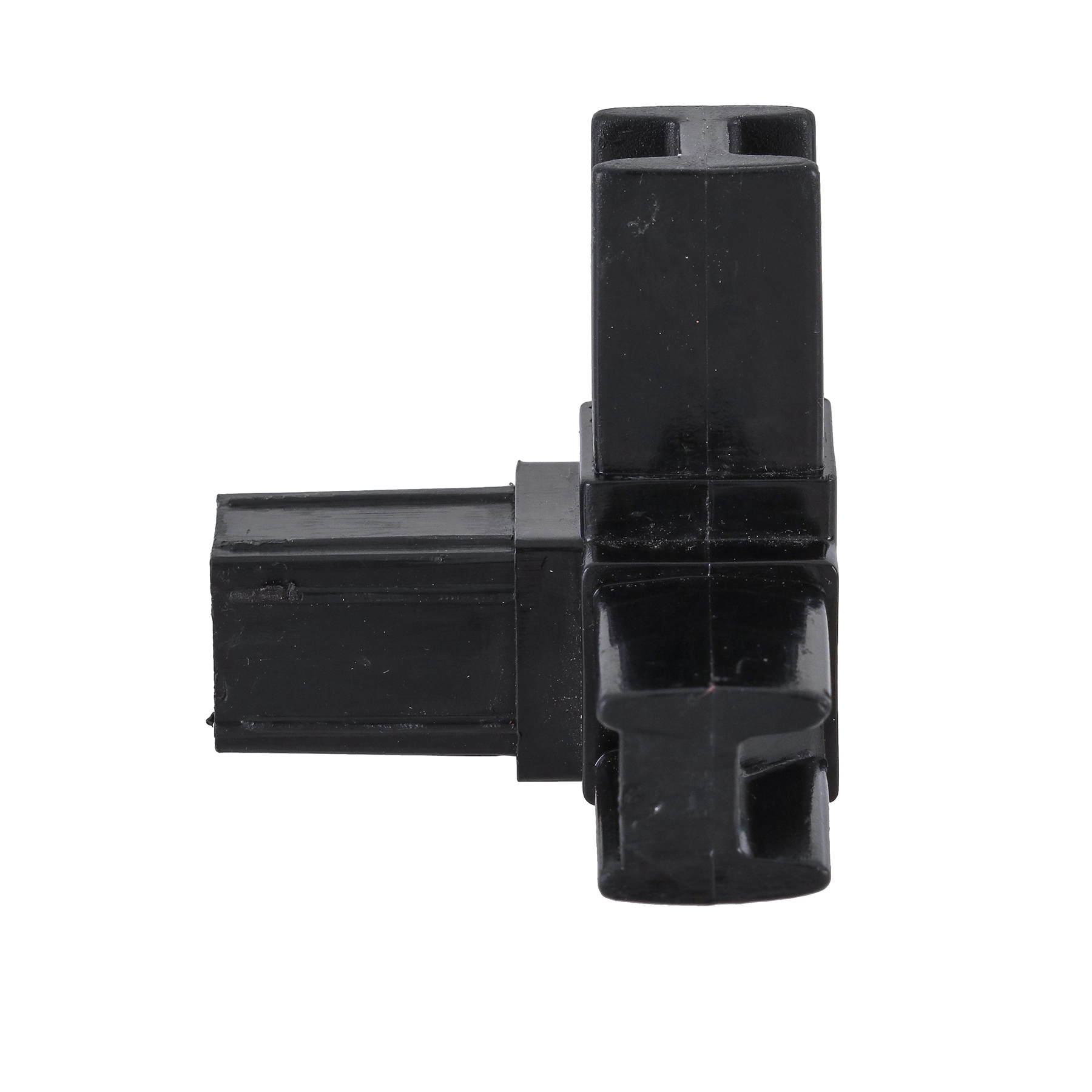 Conexão PVC 3 Saídas 20x20mm Preto