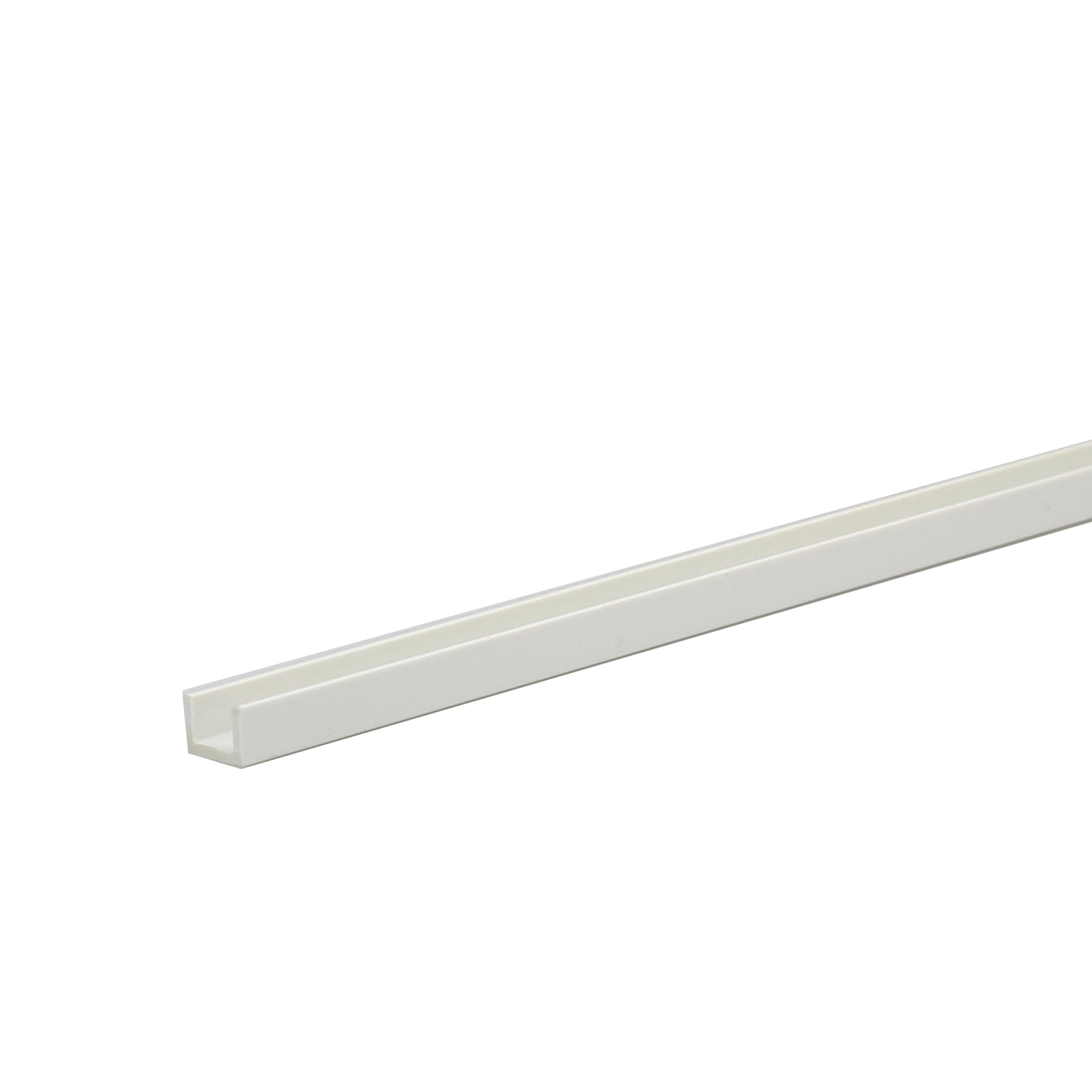 Perfil PVC U 1mx10x18mm