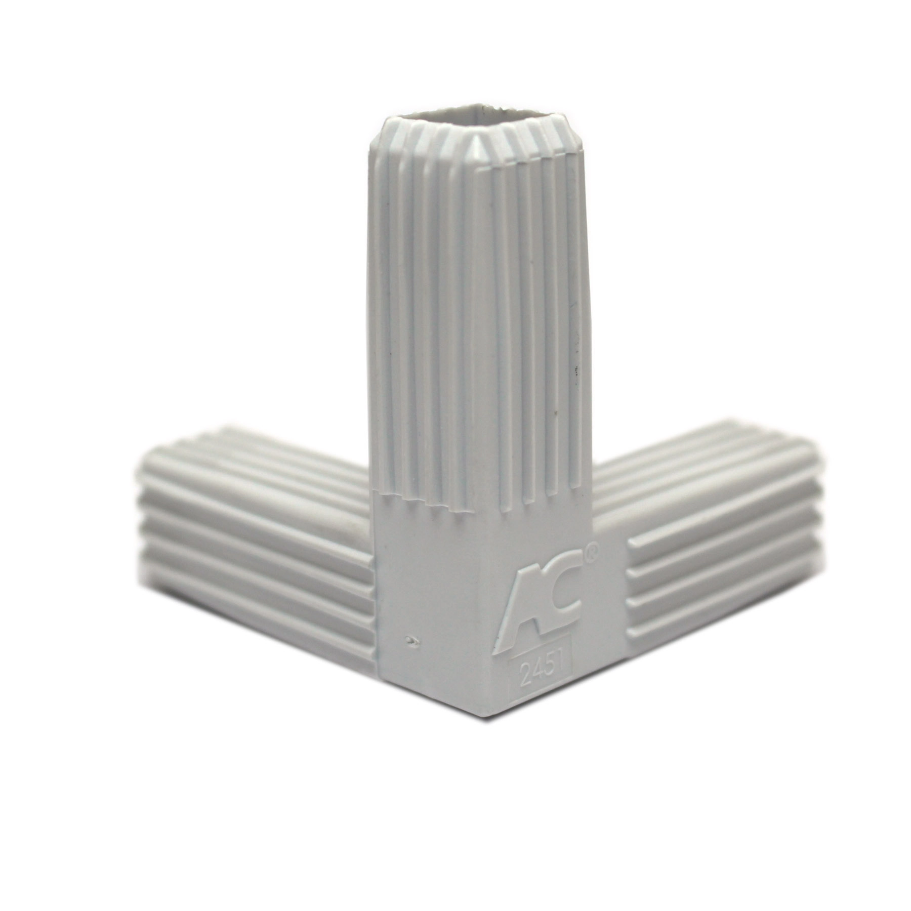 Conexão PVC 3 Saídas 20x20mm Cinza