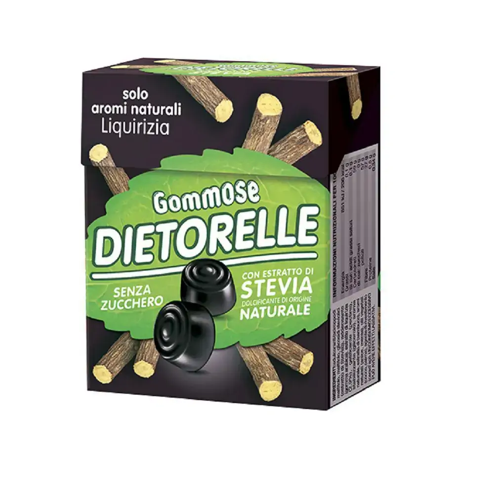 Bala De Goma Alcacuz Dietorelle 27g