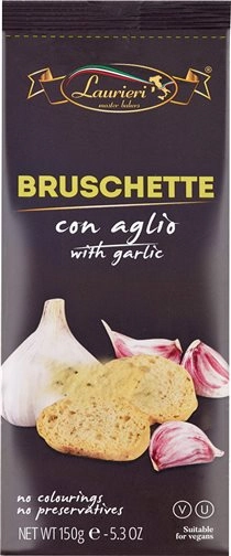 Pao Bruschetta Ae 150g Alho