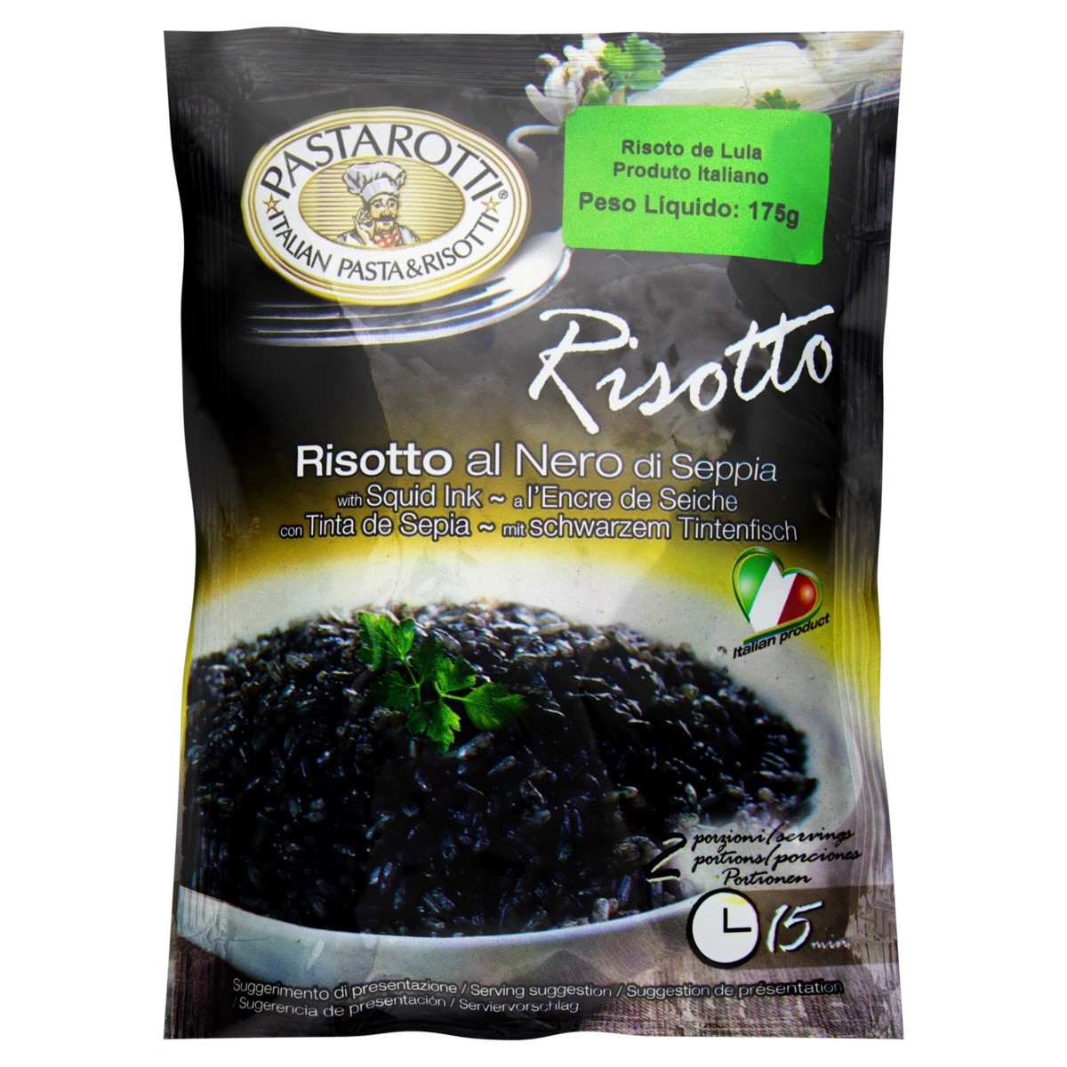 Risoto Semipronto Lula Pastarotti Sachê 175g
