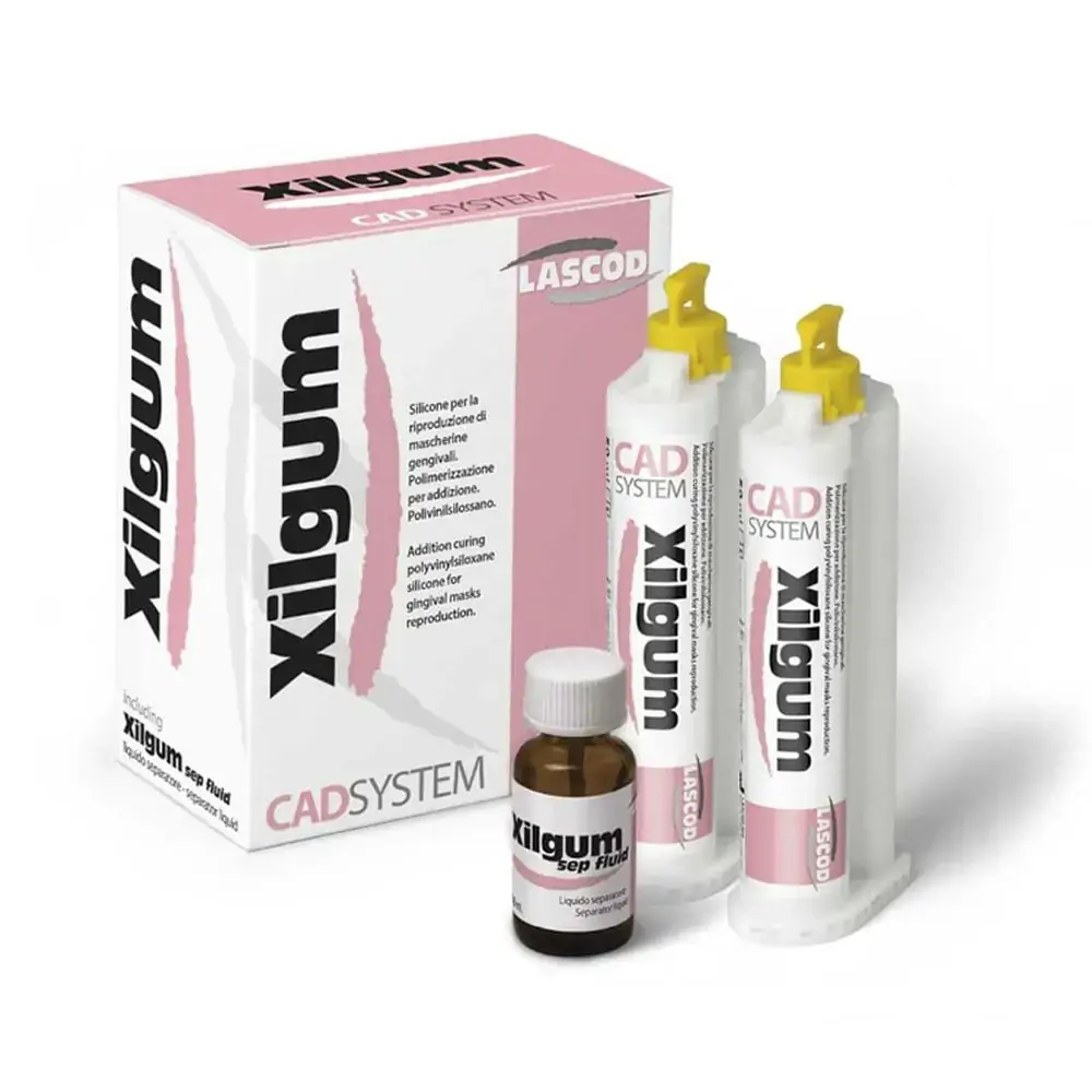 Silicone De Adição Xilgum 2x50ml - Lascod - Silicone De Adição Xilgum 2x50ml Ref.XLG070 - Lascod