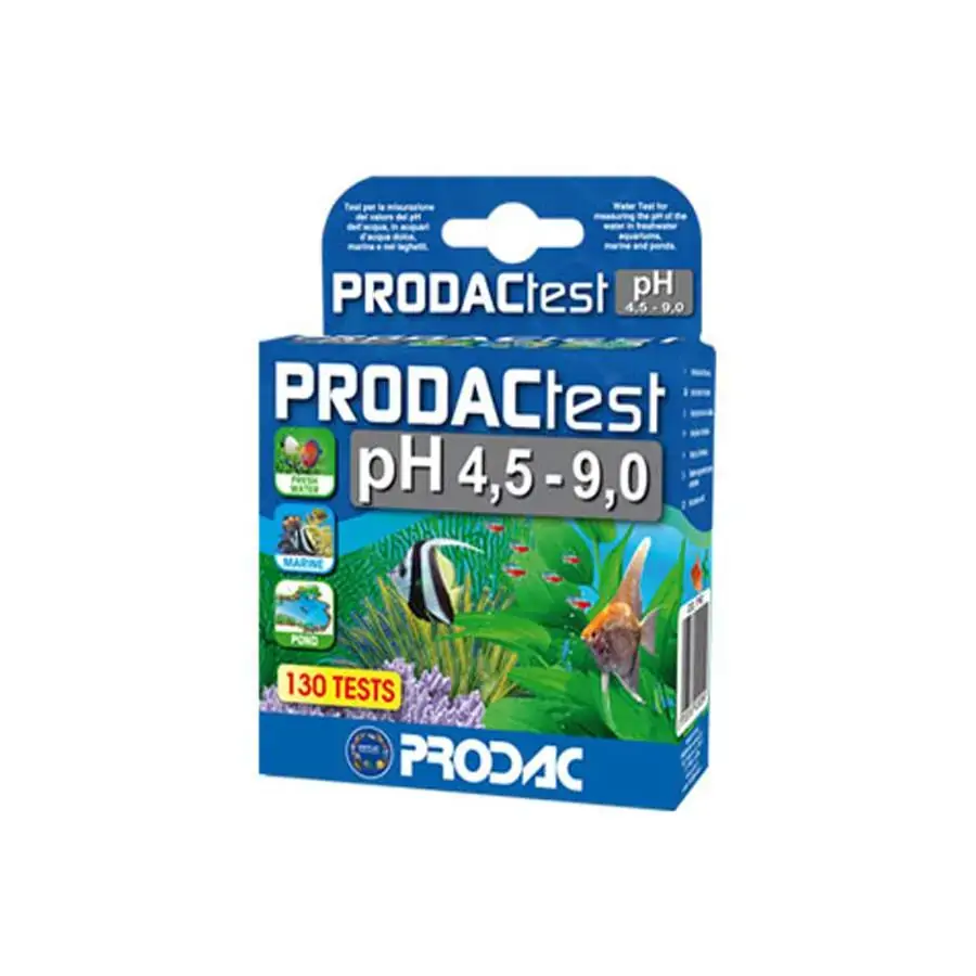 Teste Prodac Para Aquários Ph 4.5 9.0