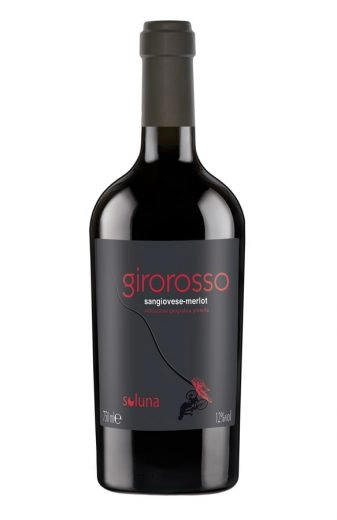 Vinho Girorosso Sangiovese-Merlot Puglia IGT 2018 Italia Tinto 750 ml