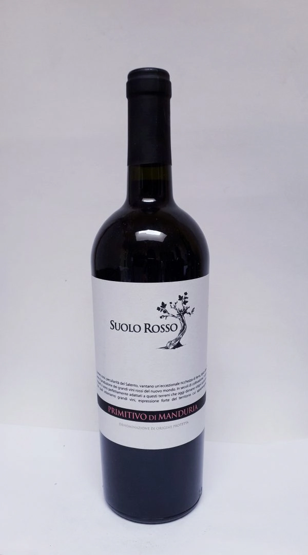 Vinho Ital Suolo Rosso Primitivo Di Manduria