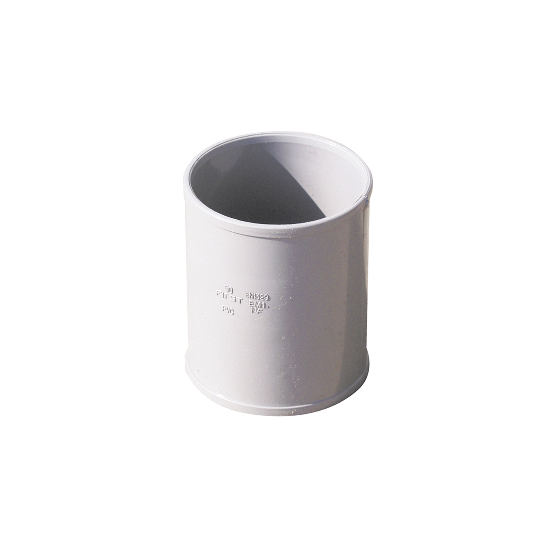 Acoplamento Condutor para Calha em PVC Branco 11x10x10cm Odem