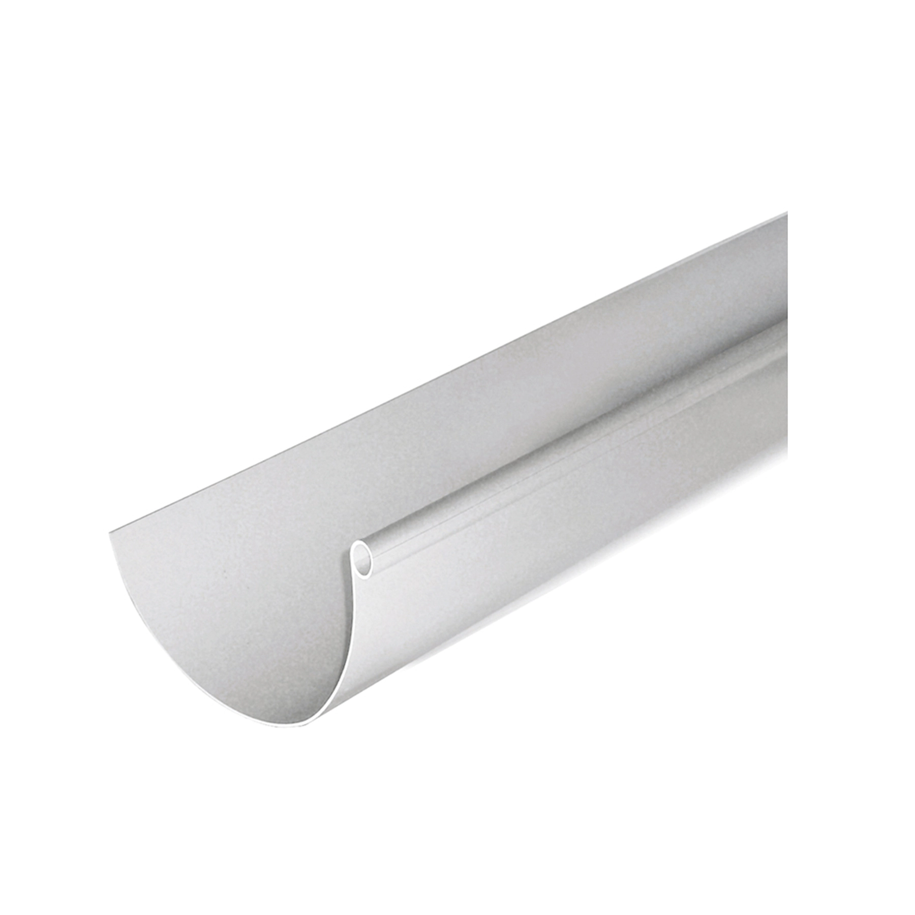 Calha para Telhado em PVC Formato U Branco 17x13x300cm Odem