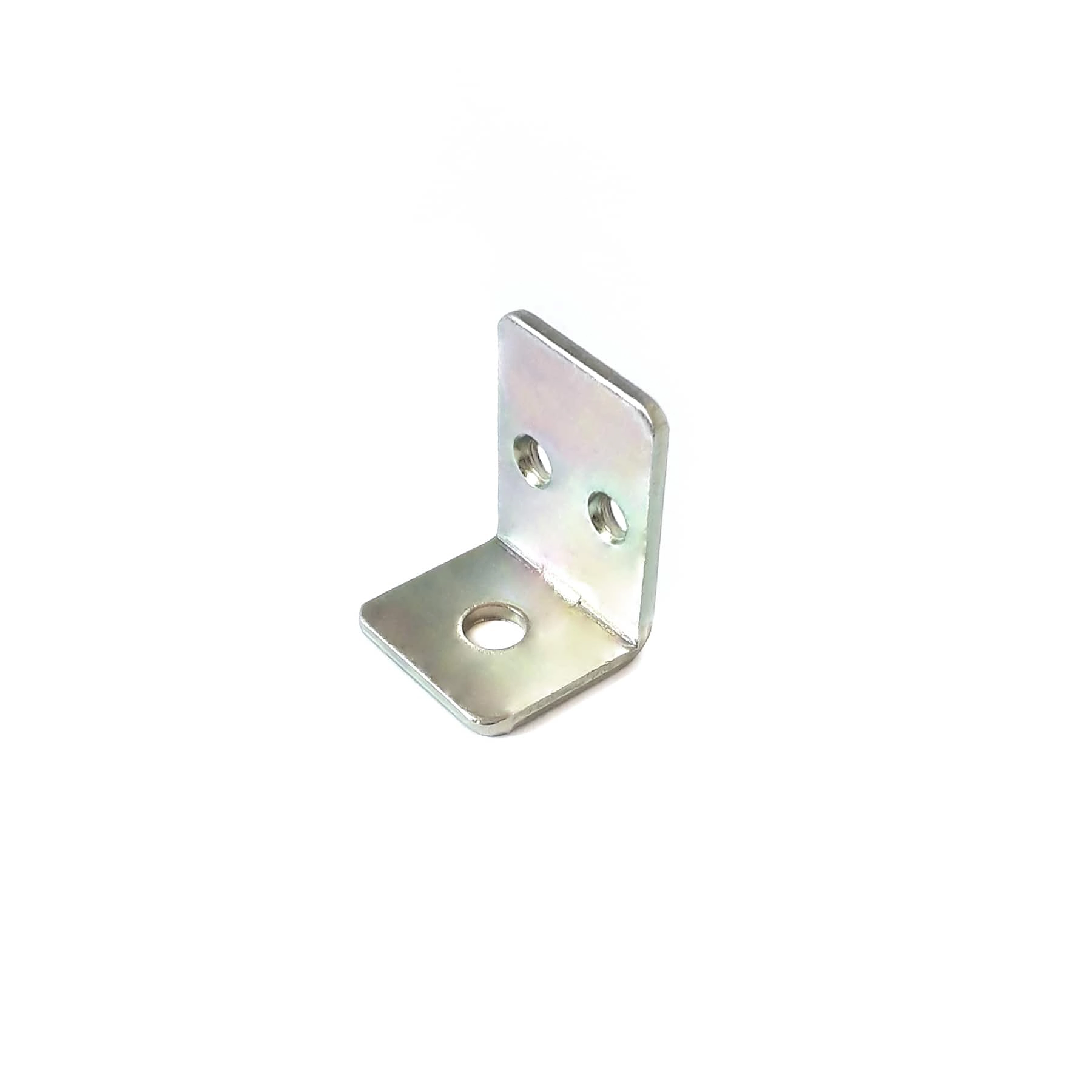 Suporte para Prateleira de Madeira Parafusar 25x18mm Dourado 2 peças
