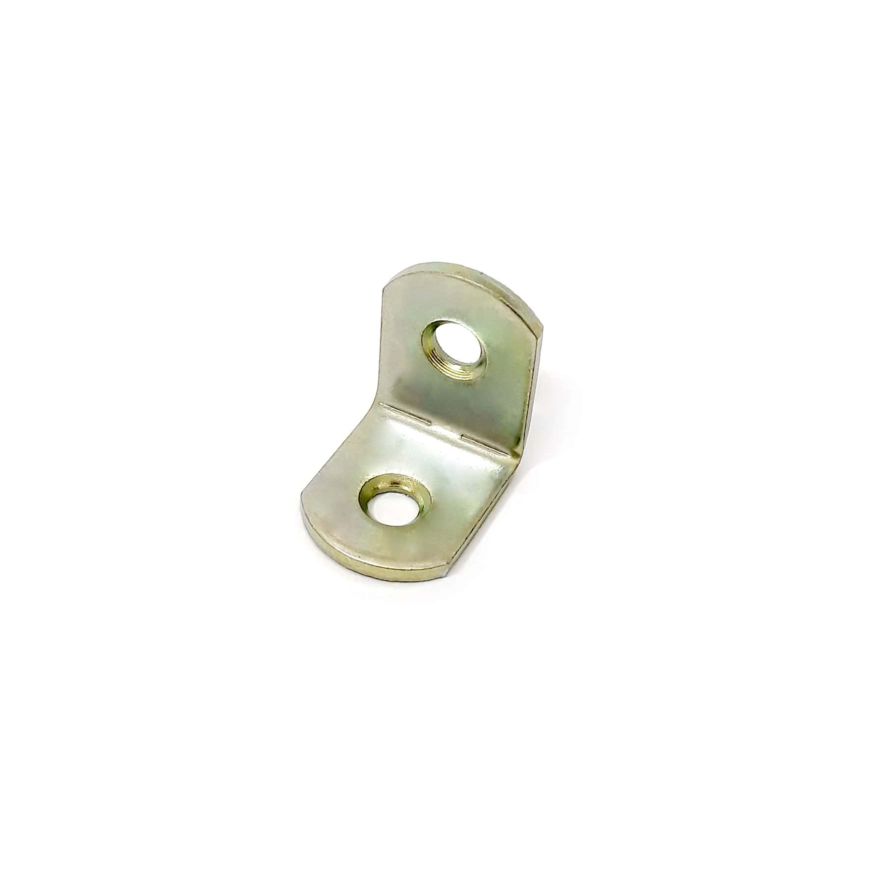 Suporte para Prateleira de Madeira Parafusar 20x20mm Dourado 4 peças
