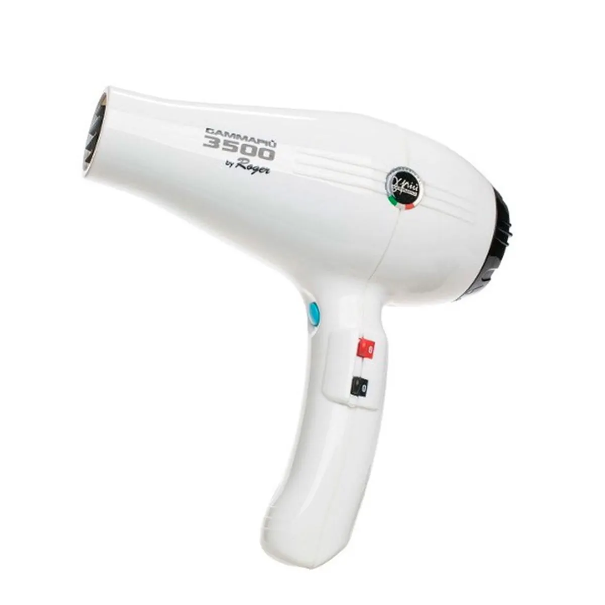 Roger Gammapiù 3500 Branco - Secador De Cabelo Italiano 220V