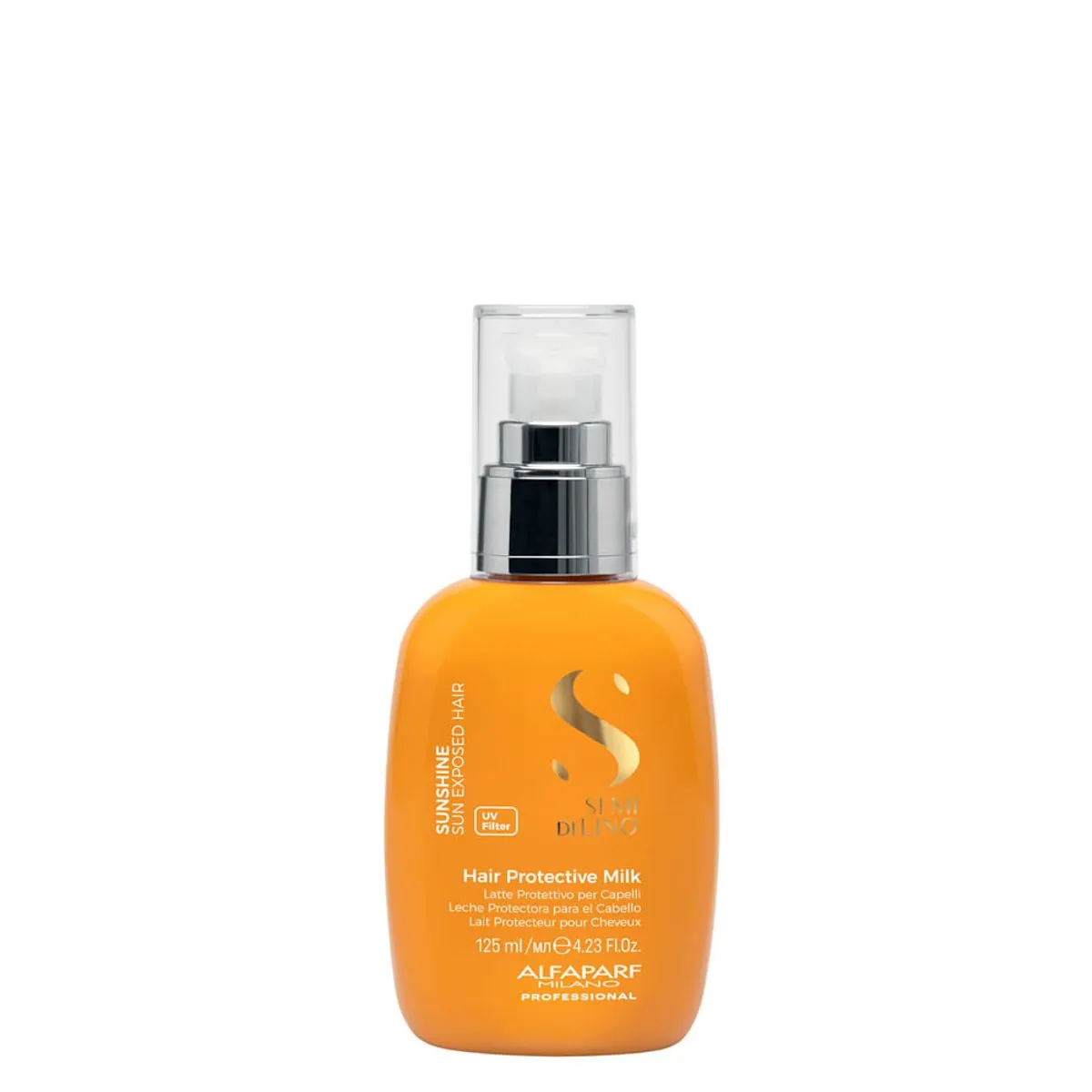 Alfaparf Milano Semi Di Lino Sunshine Protective Hair Milk Leave In Treatment With Uv Filter Moistur