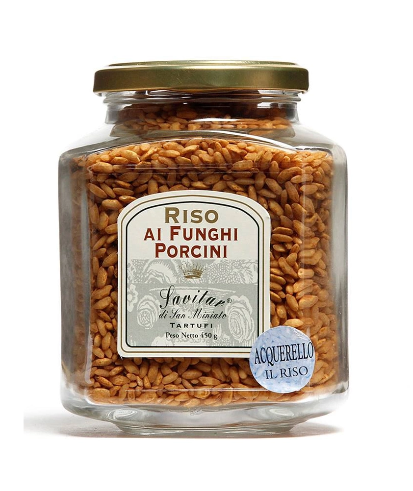 Arroz Carnaroli C/cogumelos Porcini Savitar 450g