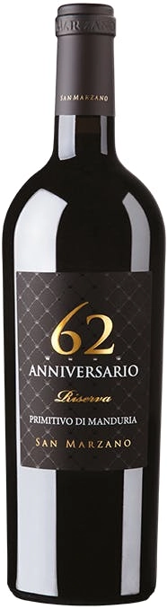 Vinho Tinto Italiano San Marzano SessantAnni Primitivo di Manduria DOC (garrafa 750ml)