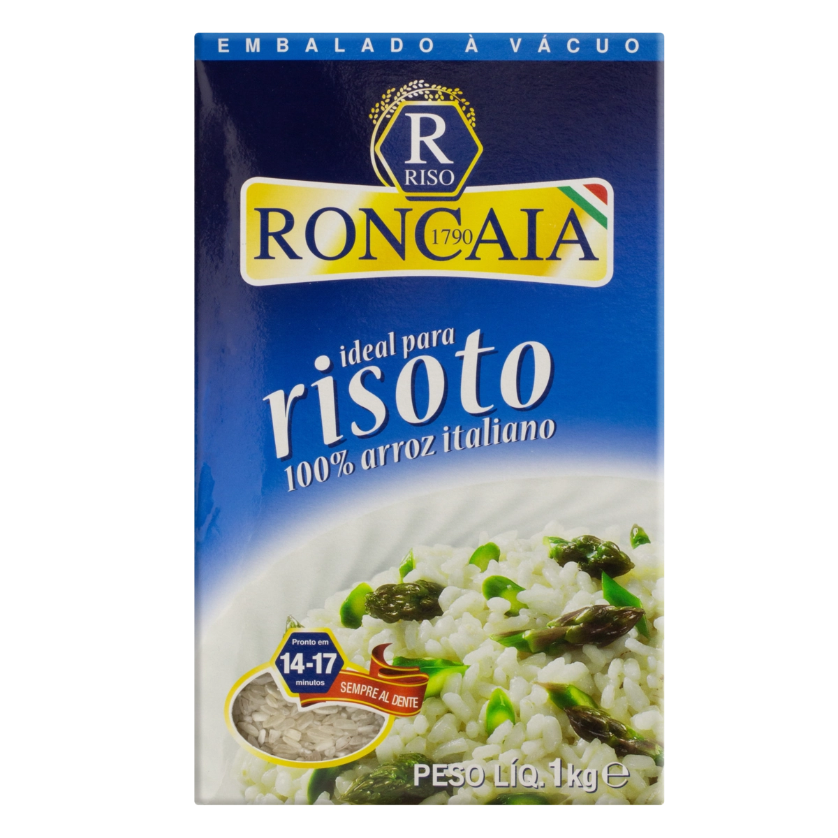 Arroz Polido Tipo 1 Riso Roncaia Caixa 1kg