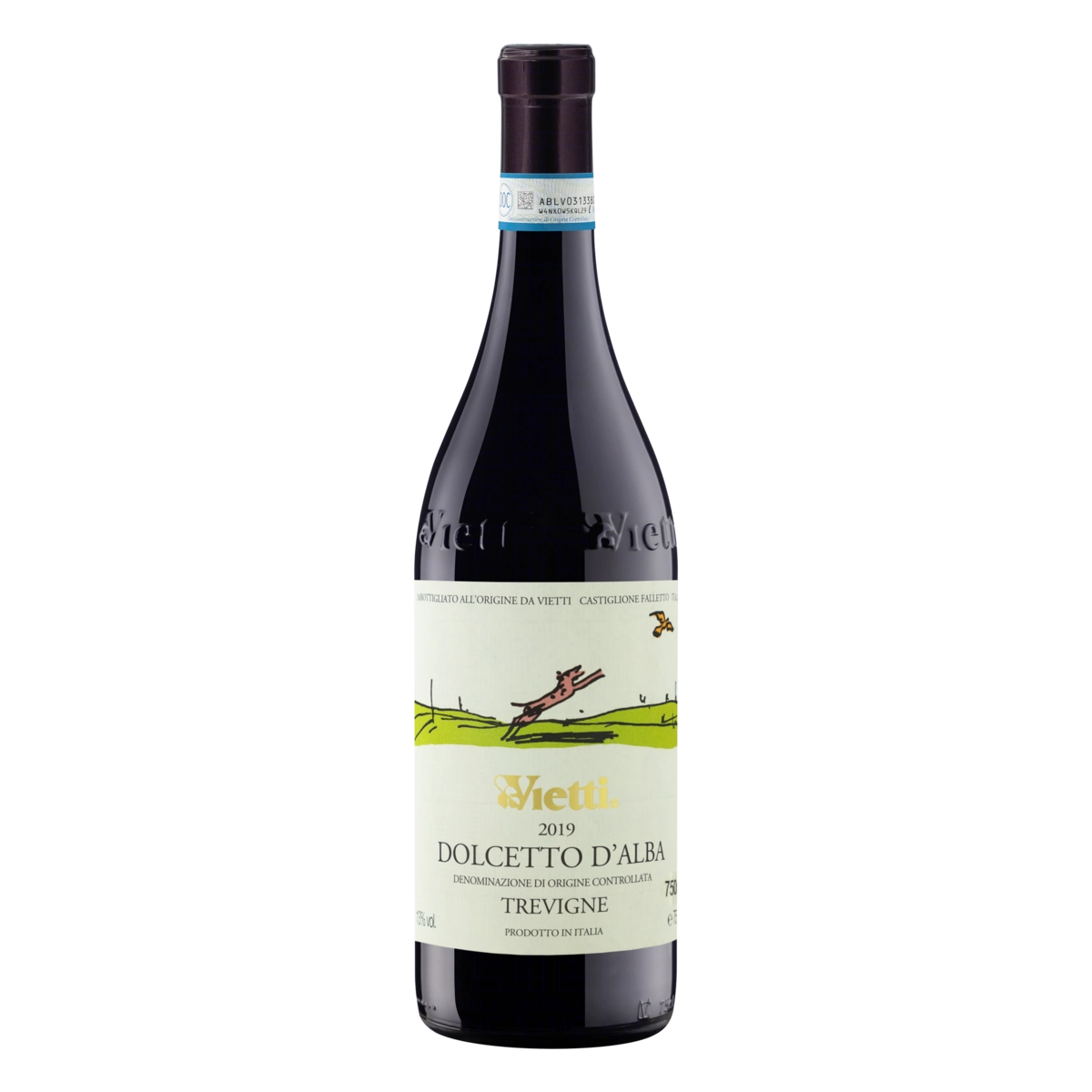Vinho Italiano Tinto Seco Vietti Trevigne Dolcetto Dalba Garrafa 750ml