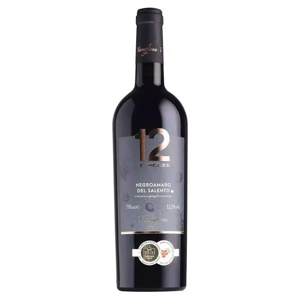 Vinho 12 e Mezzo Negroamaro del Salento IGP 750ml