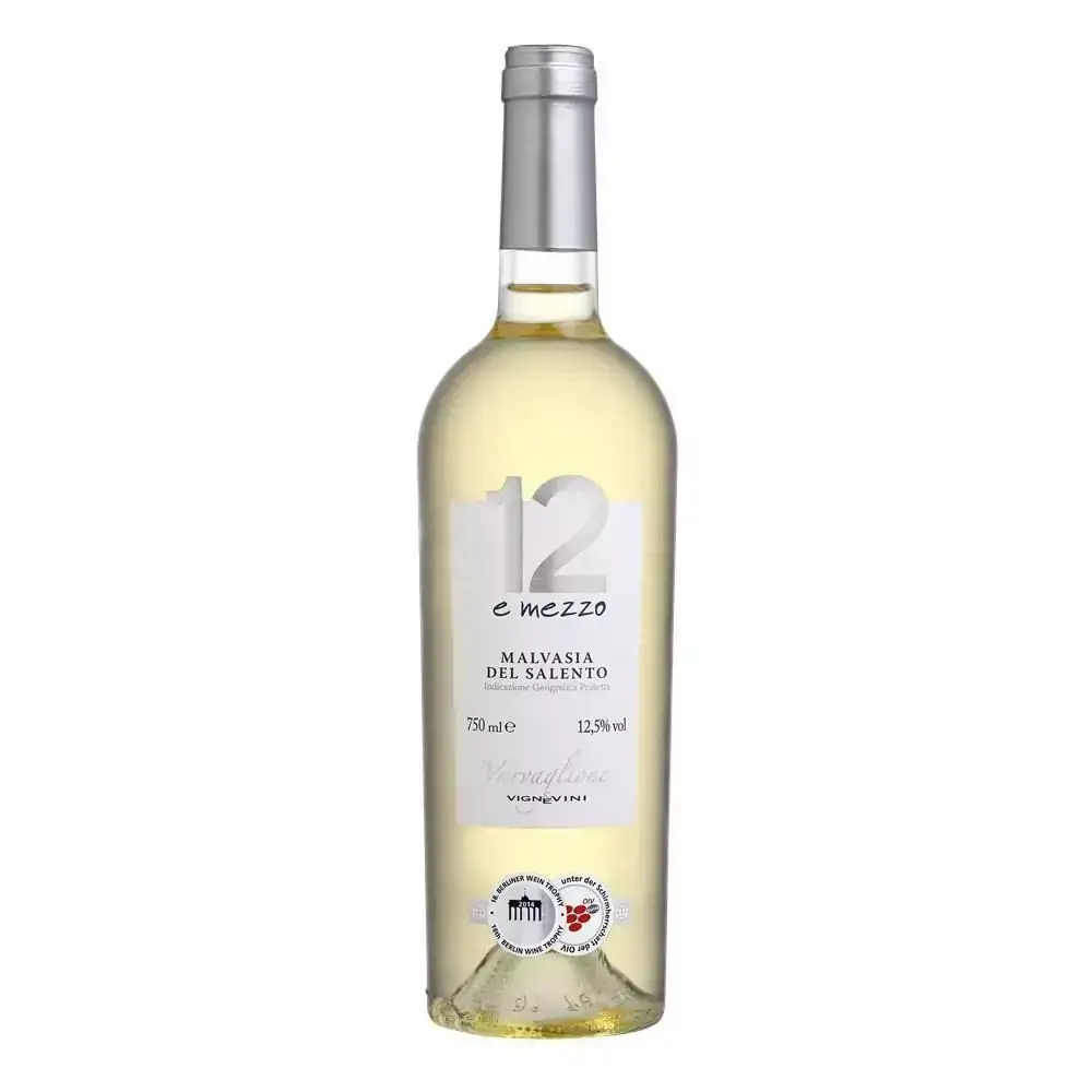 Vinho 12 e Mezzo Malvasia del Salento IGP 750ml