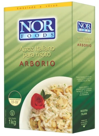 Arroz Nor Foods 1kg Arborio Italiano
