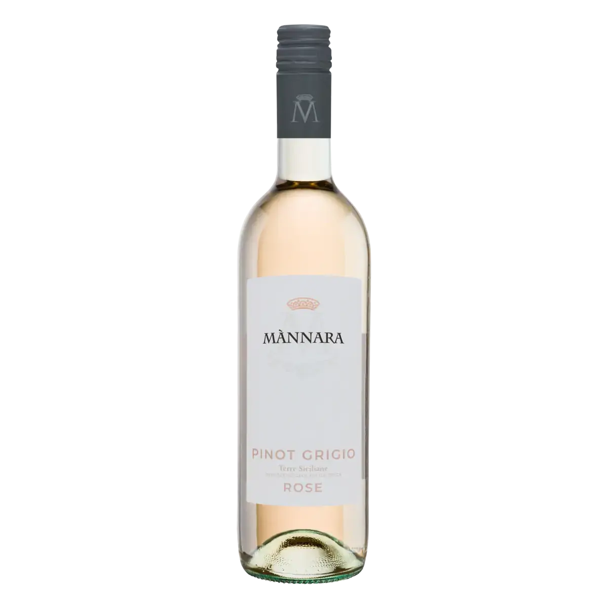 Vinho Italiano Rosé MANNARA Pinot Grigio Garrafa 750ml