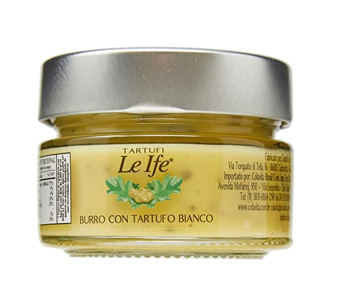 Manteiga Al Tartufo Branco 100g