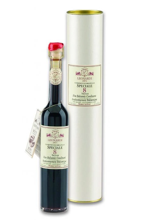 Aceto Balsâmico Leonardi 08 anos Travasi Italiano - 100 ml