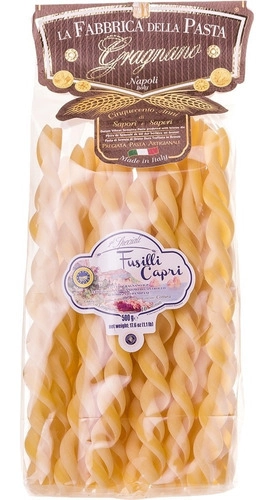 Macarrão Di Gragnano Fusilli Di Capri N85