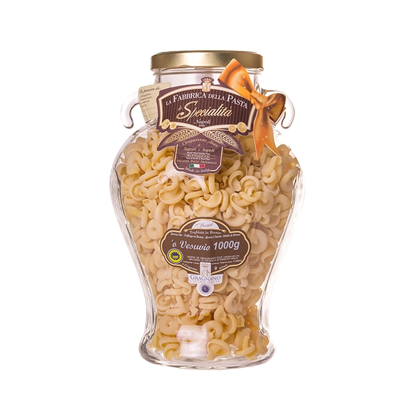 Macarrão Italiano Vaso Anfora Vesuvio La Fabbrica Della Pasta Di Gragnano 1kg