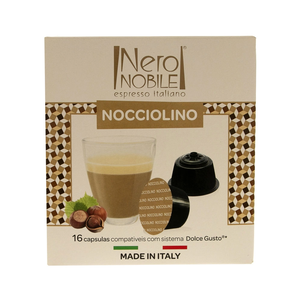 Achoc.nero Nobile C/16 Capsulas Choc./avela
