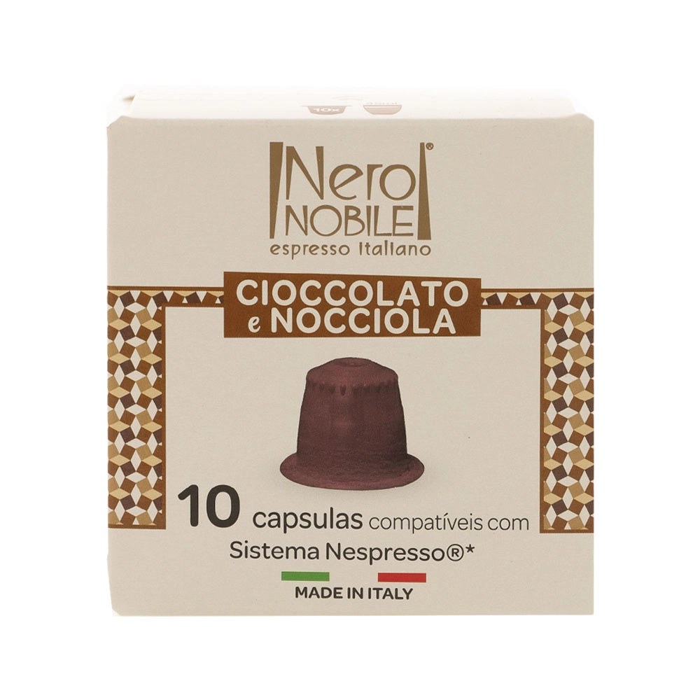 Chocolate C/avela Neronobile C/10 Capsilas