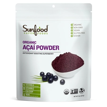 Acai Powder Organic Freeze Dried Bags
