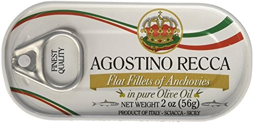 File Anchova Alici Italiano Agostino Recca em Azeite 56g