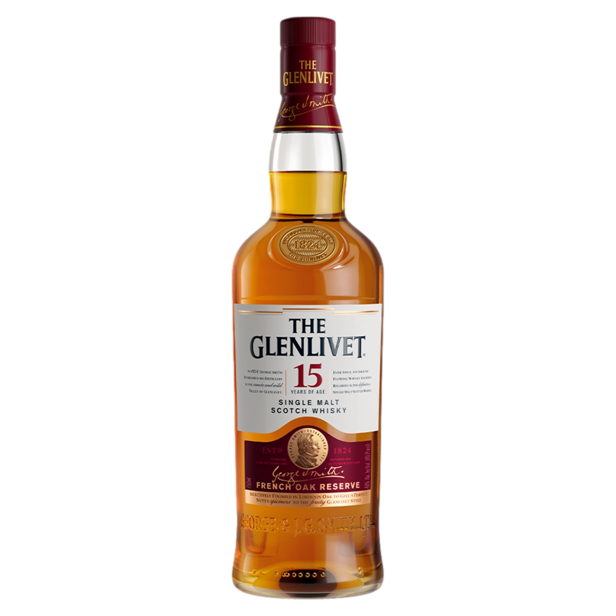 Whisky Escocês Single Malt French Oak Reserve The Glenlivet Garrafa 750ml