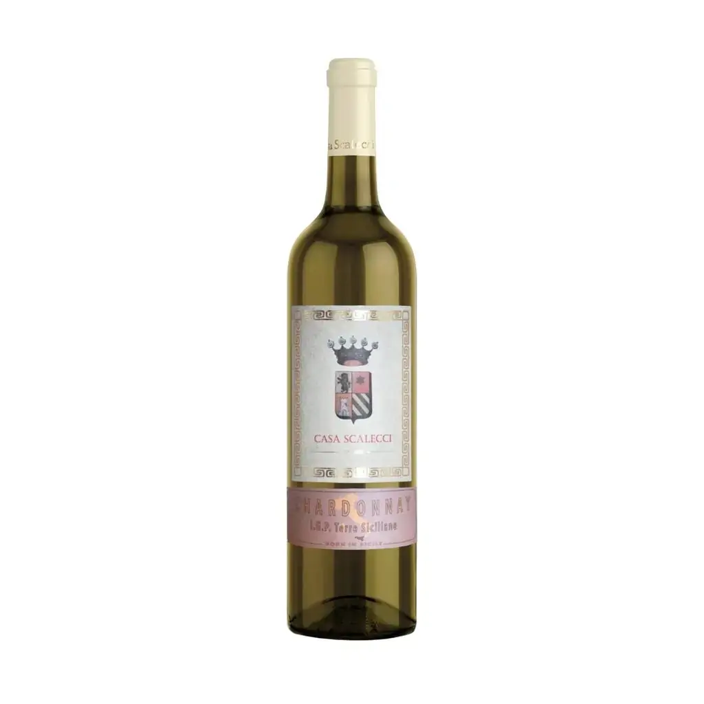 Casa Scalecci Chardonnay I.G.P. Vinho Fino Branco Seco 750 ml