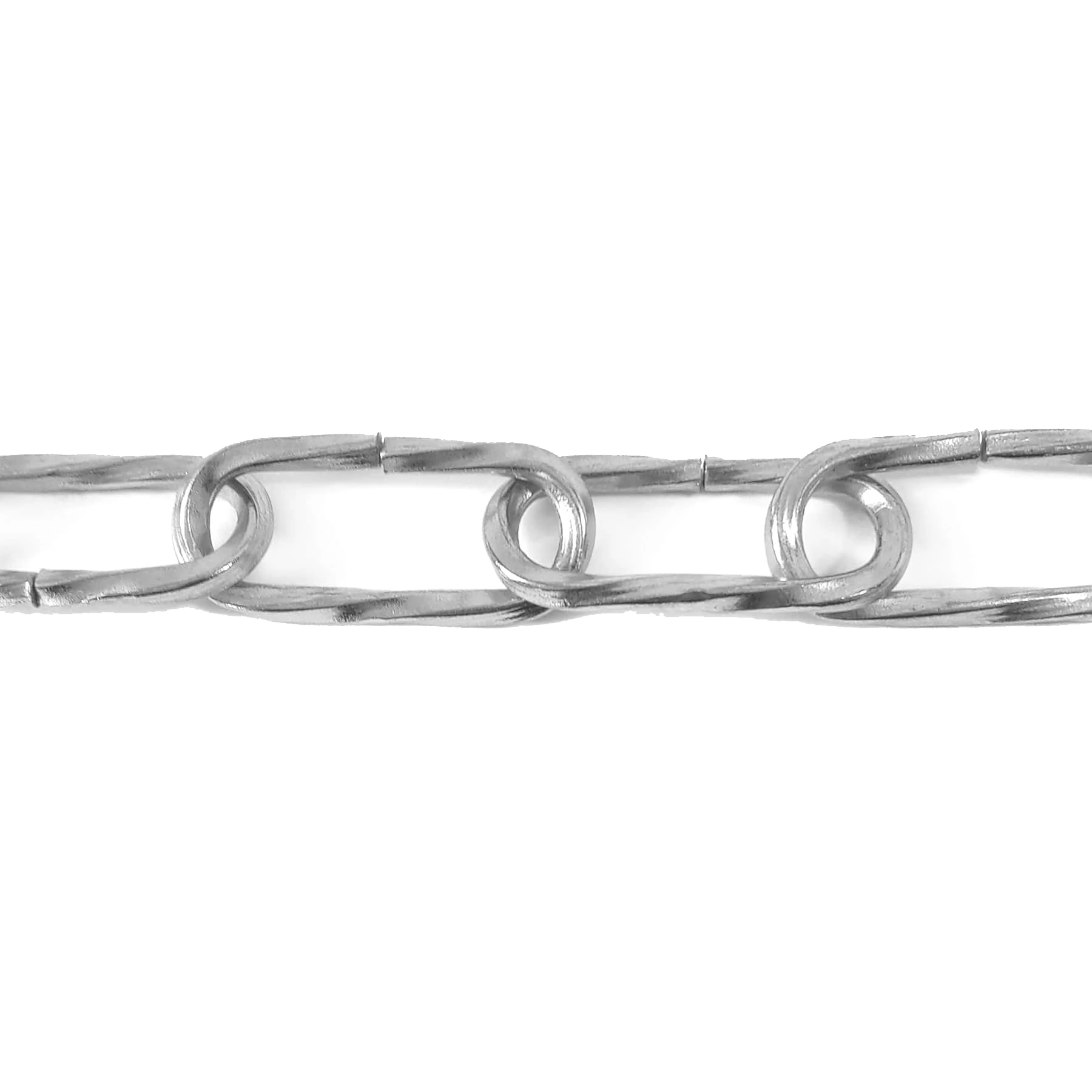Corrente de Aço Elo Torcido 3,5mm até 30kgf 1M