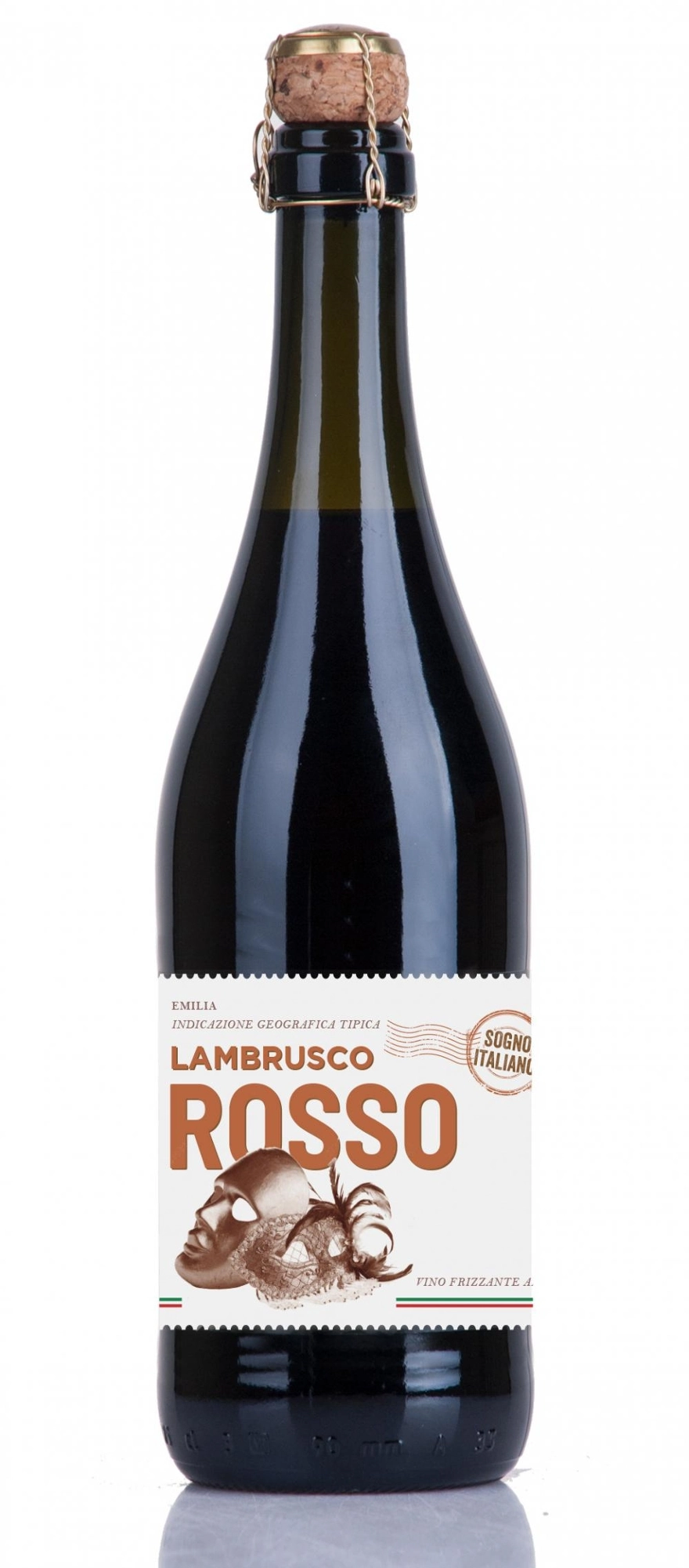 Espumante Frisante Lambrusco Rosso Sogno Italiano 750ml