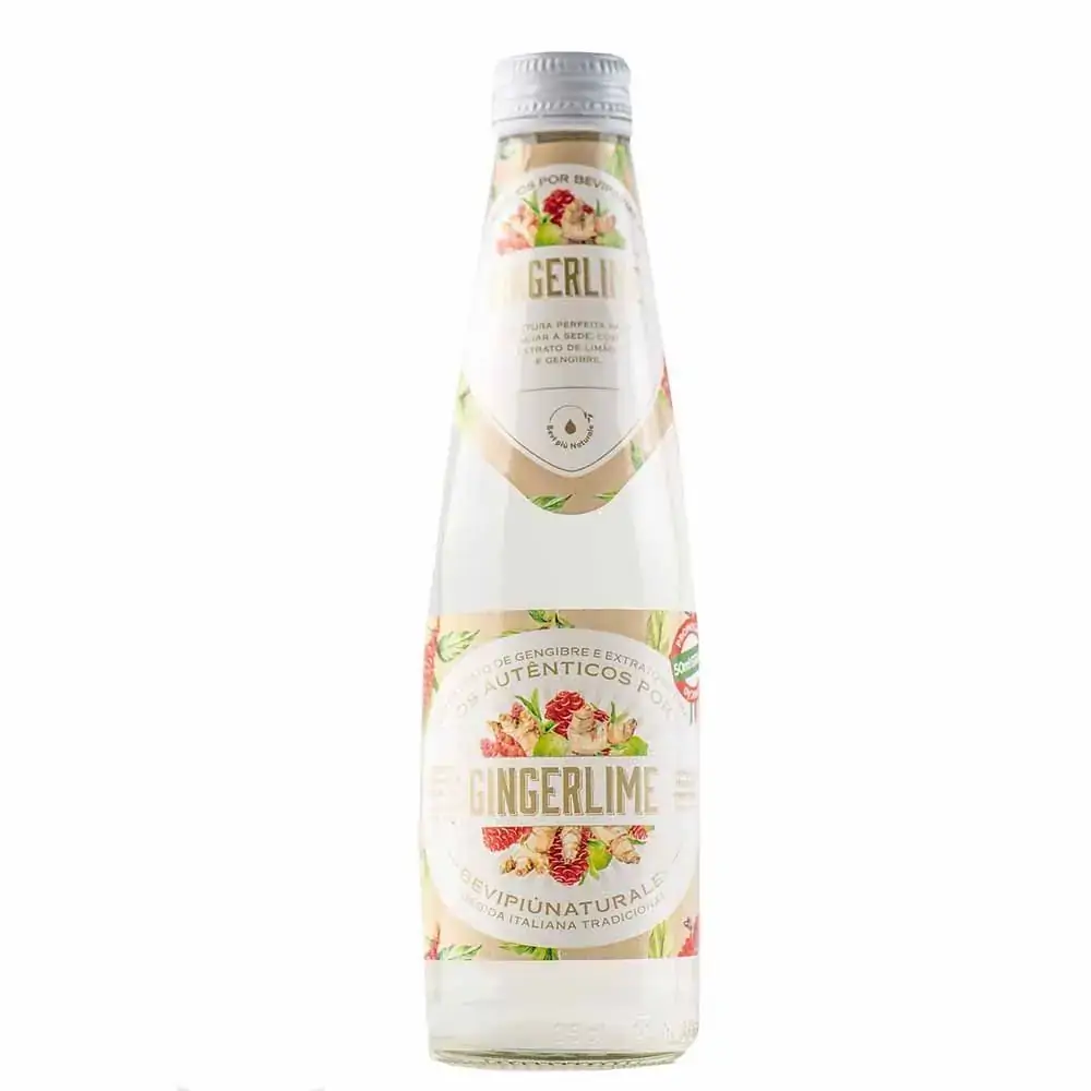 Soda Gingerlime Bevi Piu Naturale 200ml