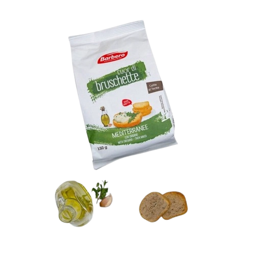 Torrada Barbero Bruschette Mediterranee 150g
